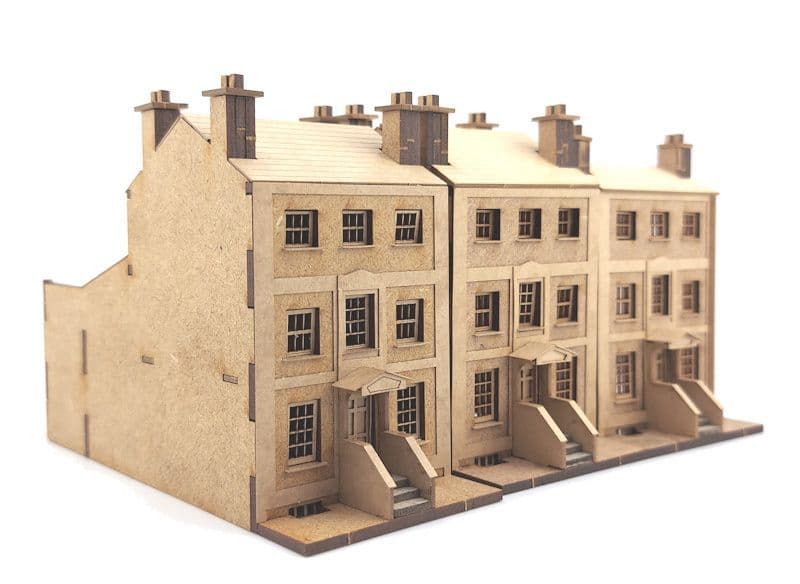 UW2011-N  Large Georgian Town House - N / 2mm / 1:148