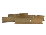 WG001-28 Laser Cut Old Wooden Fencing 28mm / 1:64