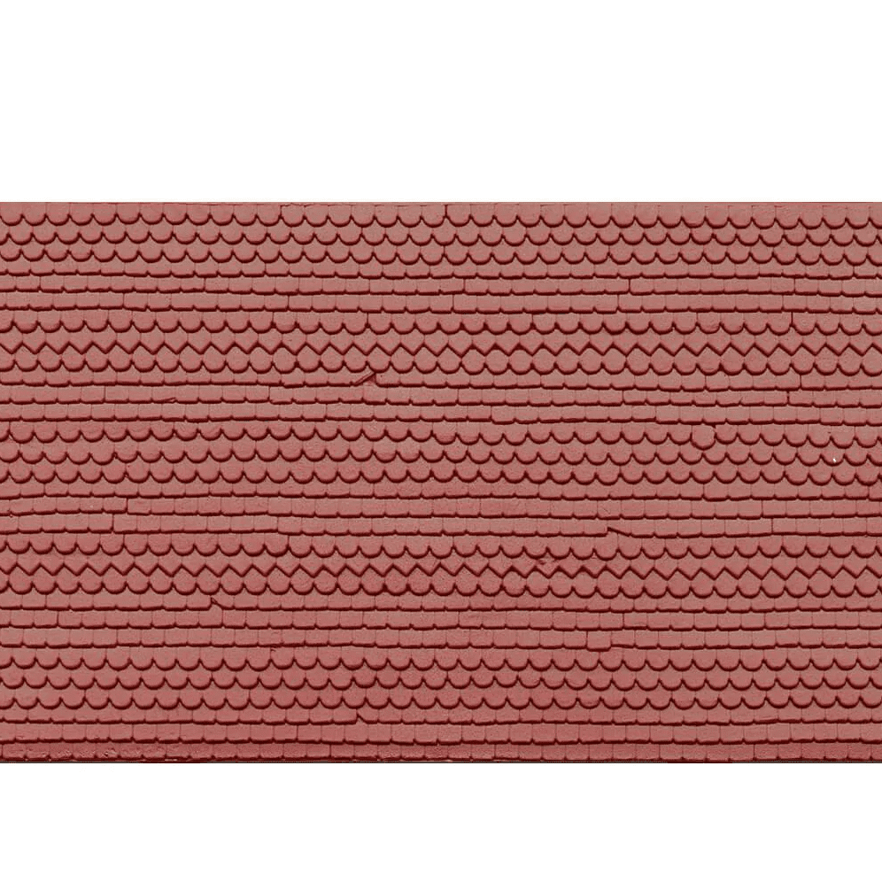 Wills SSMP217 Fancy Roof Tiles Sheets (Pack of 4) - OO/HO
