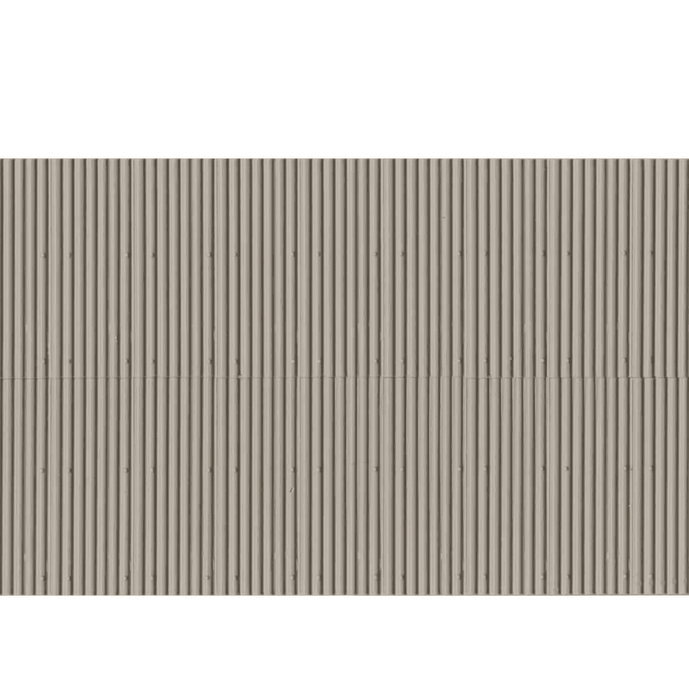 Wills SSMP219 Corrugated Asbestos Sheets (Pack of 4) - OO/HO