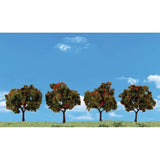 Woodland Scenics 2"-3" Classic Apple Trees (4/Pk) TR3591
