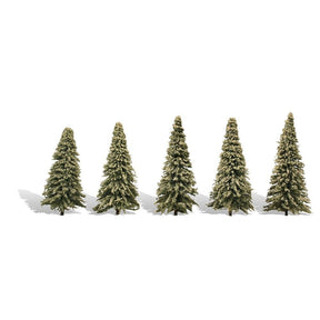 Woodland Scenics 2 "-3 ½" Classic Blue Needle (5/Pk) TR3566
