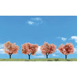 Woodland Scenics 2"-3" Classic Flowering Trees (4/Pk) TR3593