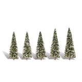 Woodland Scenics 2 "-3 ½" Classic Snow Dusted (5/Pk) TR3567