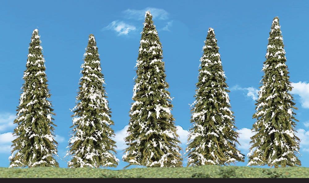 Woodland Scenics 2 "-3 ½" Classic Snow Dusted (5/Pk) TR3567