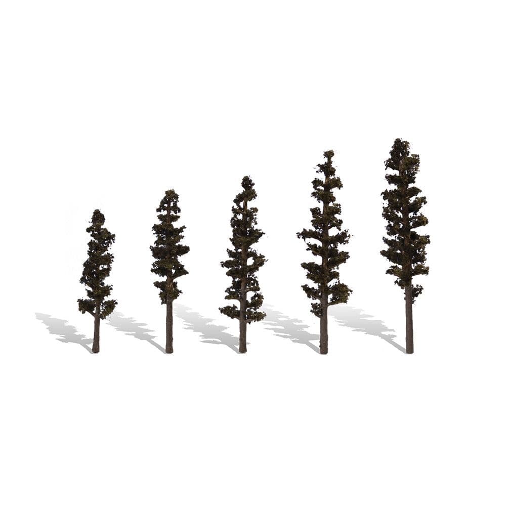 Woodland Scenics 2 ½"-4" Classic Standing Timber (5/Pk) TR3560