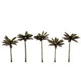 Woodland Scenics 3"-3¾" Classic Small Palm Trees (5/Pk) TR3597