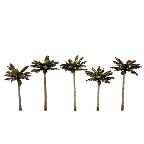 Woodland Scenics 3"-3¾" Classic Small Palm Trees (5/Pk) TR3597