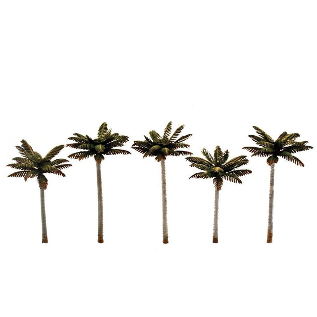 Woodland Scenics 3"-3¾" Classic Small Palm Trees (5/Pk) TR3597