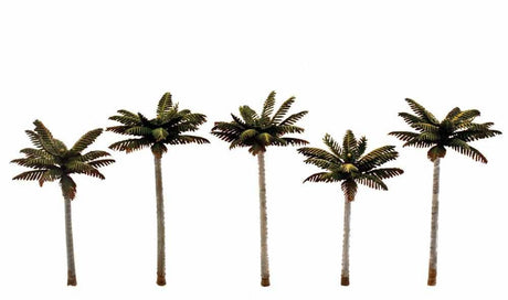 Woodland Scenics 3"-3¾" Classic Small Palm Trees (5/Pk) TR3597