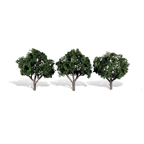 Woodland Scenics 3"-4" Classic Cool Shade (3/Pk) TR3508