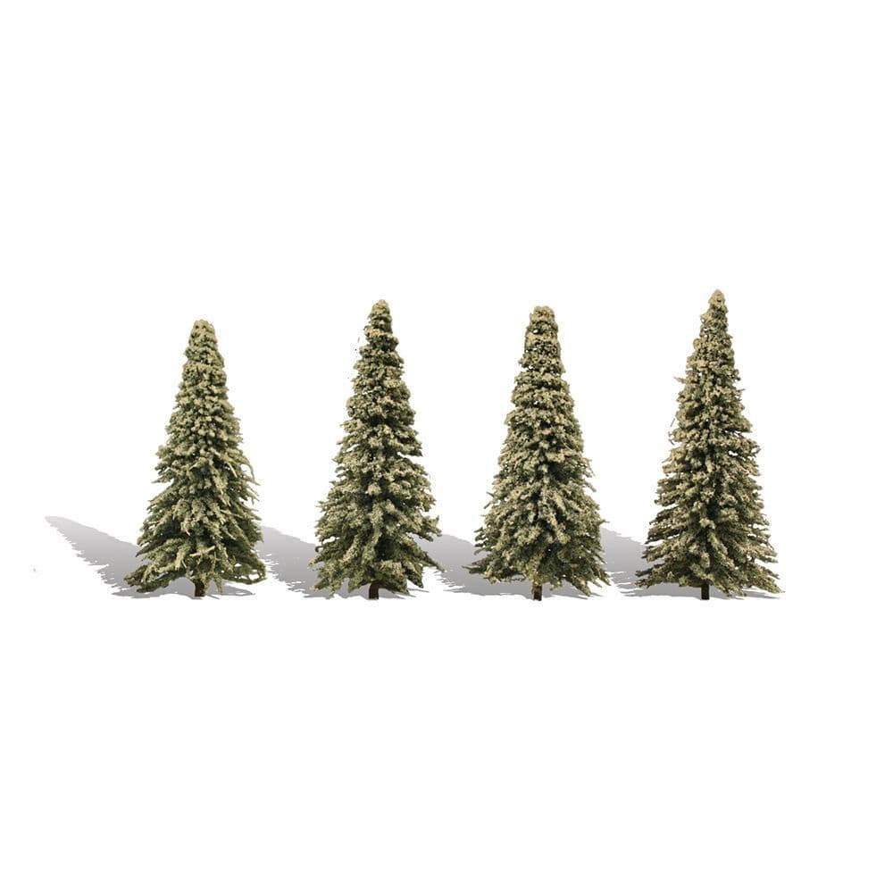 Woodland Scenics 3 ½"-5 ½" Classic Blue Needle (4/Pk) TR3569