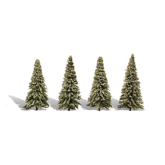 Woodland Scenics 3 ½"-5 ½" Classic Blue Needle (4/Pk) TR3569
