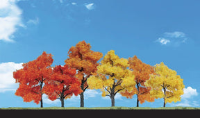 Woodland Scenics 3"-5" Classic Harvest Blaze (6/Pk) TR3541