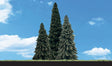 Woodland Scenics 6"-7" Classic Forever Green (3/Pk) TR3573