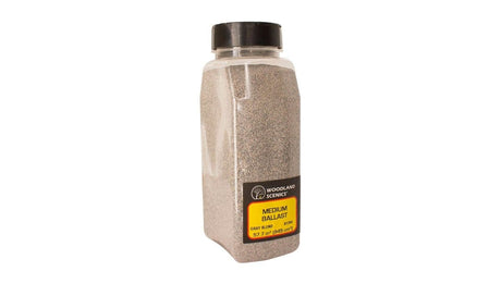 Woodland Scenics B1393 Grey Blend Fine Ballast - Large Shaker Tub