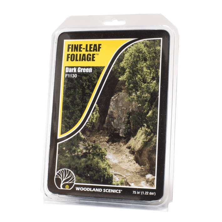 Woodland Scenics F1130 Fine-Leaf Foliage Dark Green