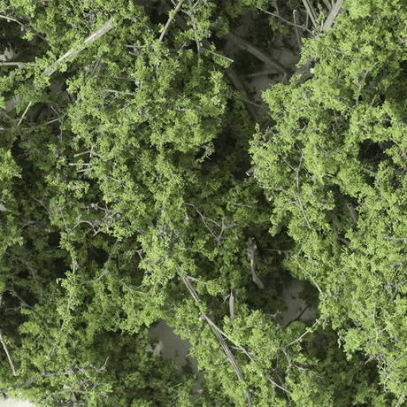 Woodland Scenics F1131 Fine-Leaf Foliage Medium Green