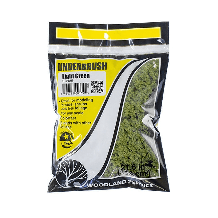 Woodland Scenics FC135 Light Green Underbrush