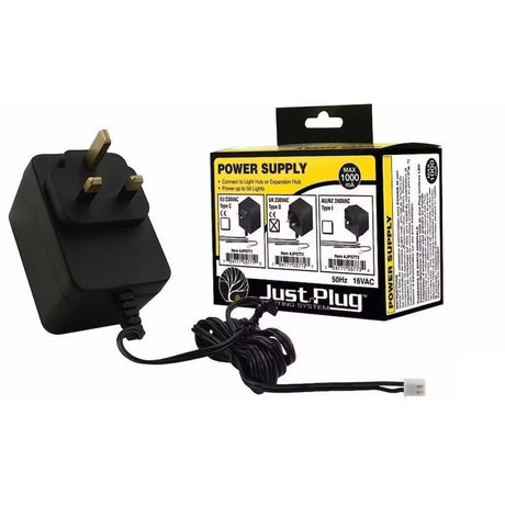 Woodland Scenics JP5772 Just Plug UK Power Supply