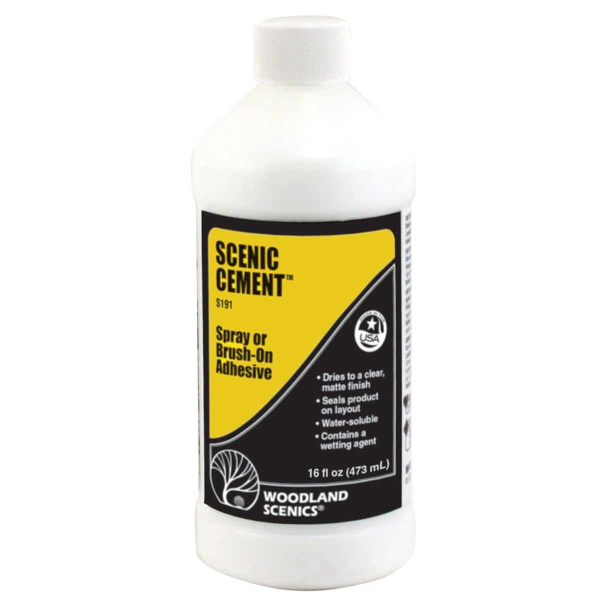 Woodland Scenics S191 Scenic Cement (16oz)