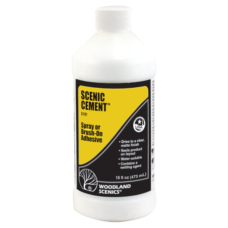 Woodland Scenics S191 Scenic Cement (16oz)