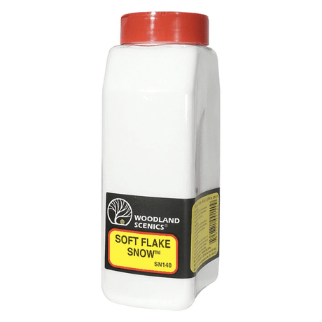 Woodland Scenics SN140 Soft Flake Snow - Large Shaker Tub