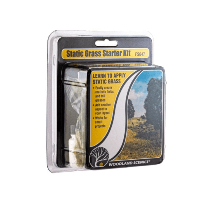 Woodland Scenics Static Grass Starter Kit FS647